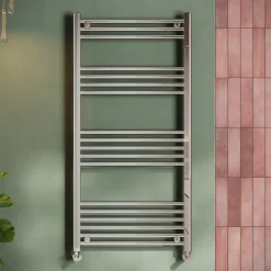 Toasty Glow Chrome 22mm Heated Ladder Towel Rail
