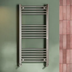 Toasty Glow Chrome 22mm Heated Ladder Towel Rail
