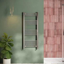 Toasty Glow Chrome 22mm Heated Ladder Towel Rail