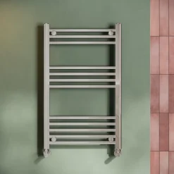 Toasty Glow Chrome 22mm Heated Ladder Towel Rail
