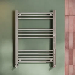 Toasty Glow Chrome 22mm Heated Ladder Towel Rail