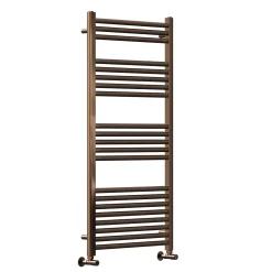 Toasty Glow Premium Brushed Bronze 25mm Heated Towel Rail