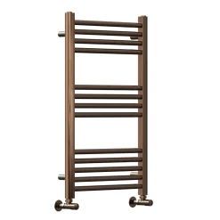 Toasty Glow Premium Brushed Bronze 25mm Heated Towel Rail