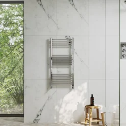 Toasty Glow Premium Chrome 25mm Heated Towel Rail