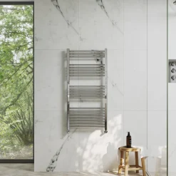 Toasty Glow Premium Chrome 25mm Heated Towel Rail