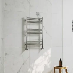 Toasty Glow Premium Chrome 25mm Heated Towel Rail