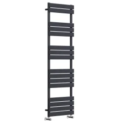 Toasty Hush Anthracite Flat Panel Heated Towel Rail