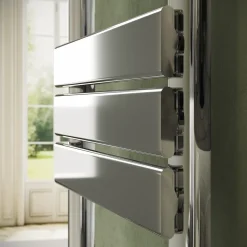 Toasty Hush Chrome Flat Panel Heated Towel Rail