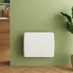 Toasty Lume Matt White Electric Radiator