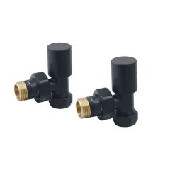 Toasty Matt Black Dual Fuel Kit With Manual Element, Valves And T-Piece