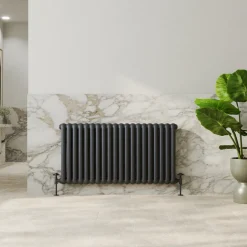 Toasty Mellow Anthracite Horizontal 2 Column Radiator