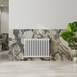 Toasty Mellow White Horizontal 2 Column Radiator