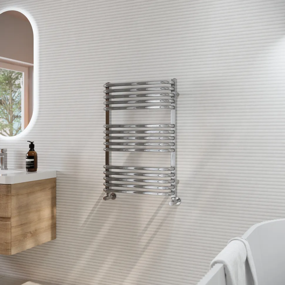 Toasty Nest Chrome Heated Towel Rail