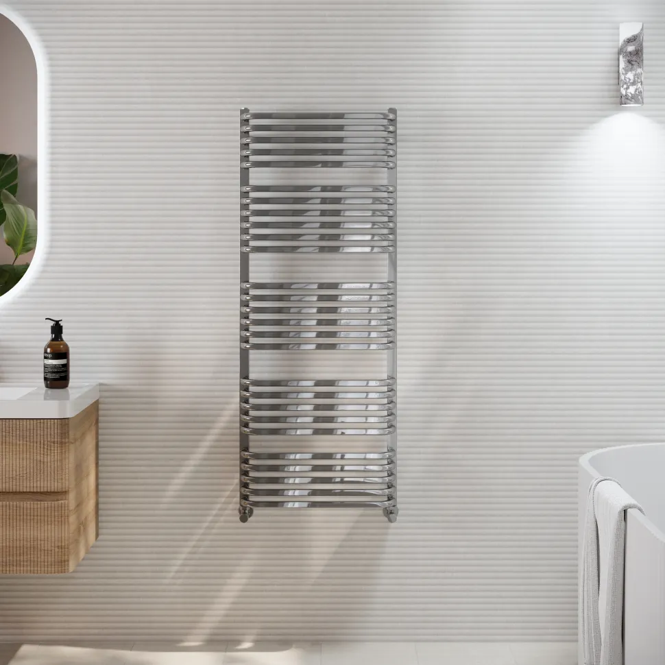 Toasty Nest Chrome Heated Towel Rail