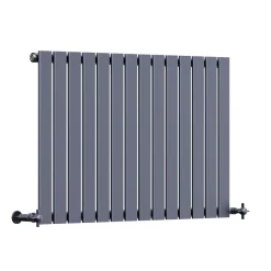 Toasty Radiance Anthracite Flat Panel Horizontal Radiator