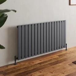 Toasty Radiance Anthracite Flat Panel Horizontal Radiator