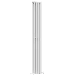 Toasty Radiance White Flat Panel Vertical Radiator