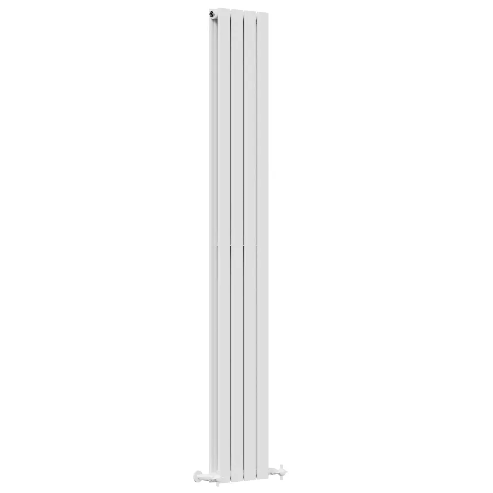 Toasty Radiance White Flat Panel Vertical Radiator