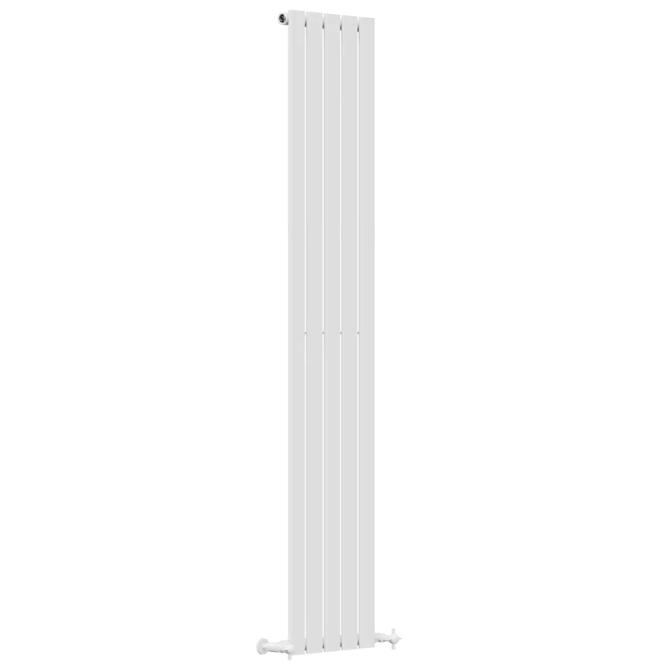 Toasty Radiance White Flat Panel Vertical Radiator