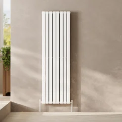 Toasty Radiance White Flat Panel Vertical Radiator