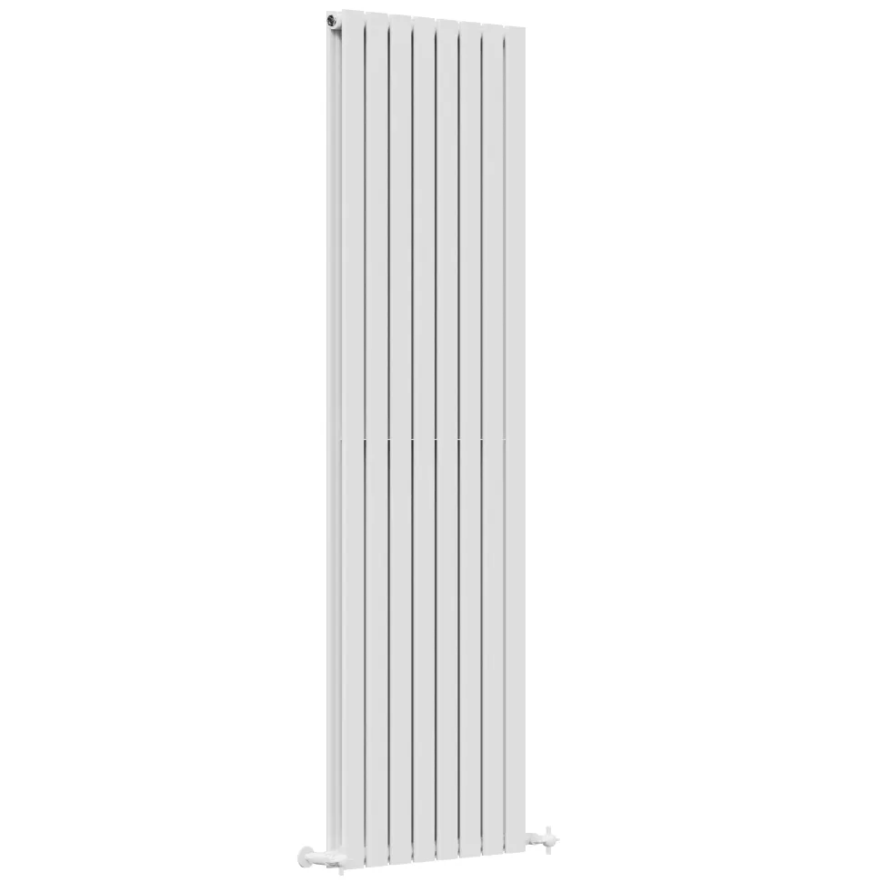 Toasty Radiance White Flat Panel Vertical Radiator