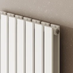 Toasty Radiance White Flat Panel Vertical Radiator