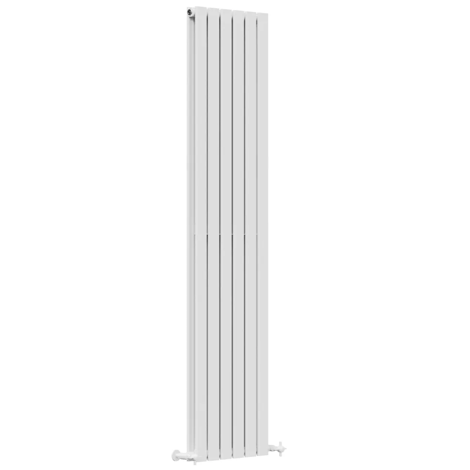Toasty Radiance White Flat Panel Vertical Radiator