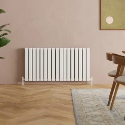 Toasty Radiance White Flat Panel Horizontal Radiator