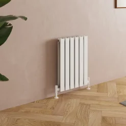 Toasty Radiance White Flat Panel Horizontal Radiator