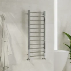Toasty Rise Chrome Heated Towel Rail