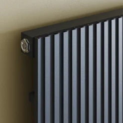 Toasty Strata Anthracite Aluminium Vertical Radiator