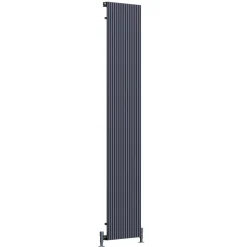 Toasty Strata Anthracite Aluminium Vertical Radiator