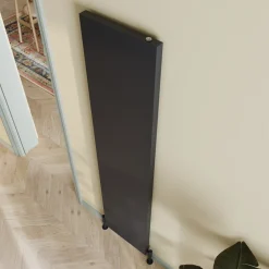 Toasty Surface Anthracite Grey Flat Single Panel Vertical Radiator - 1800 x 400mm