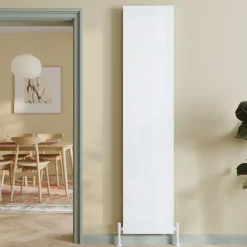Toasty Surface White Flat Single Panel Vertical Radiator - 1800 x 400mm