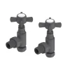 Toasty Traditional Crosshead Manual Angled Valves - Anthracite