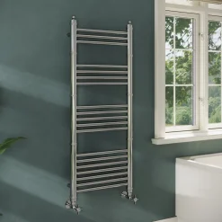 Toasty Vale Chrome Traditional Ladder Heated Towel Rail