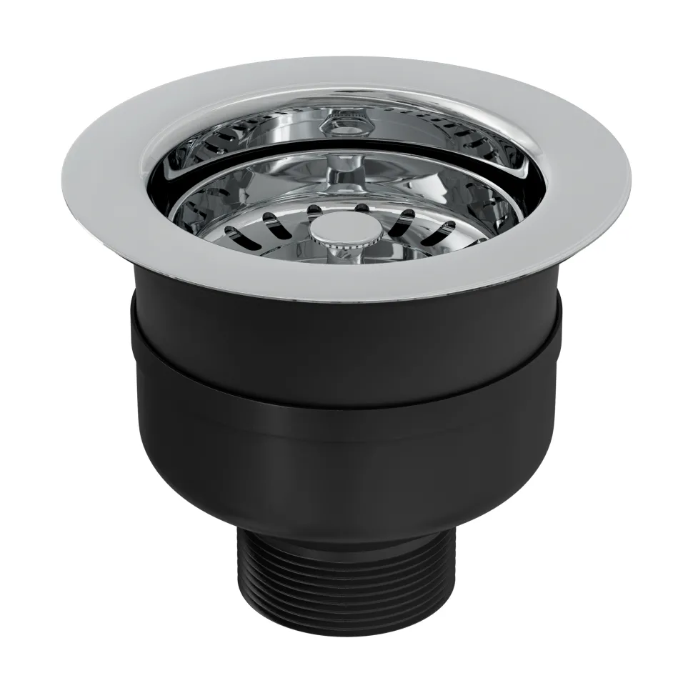 Top-Fix 90mm Kitchen Basket Strainer Waste