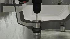 Top-Fix Slotted Clicker Basin Waste