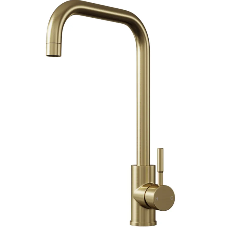 Top-Fix Vito D-Shape Single Lever Mono Kitchen Mixer Tap
