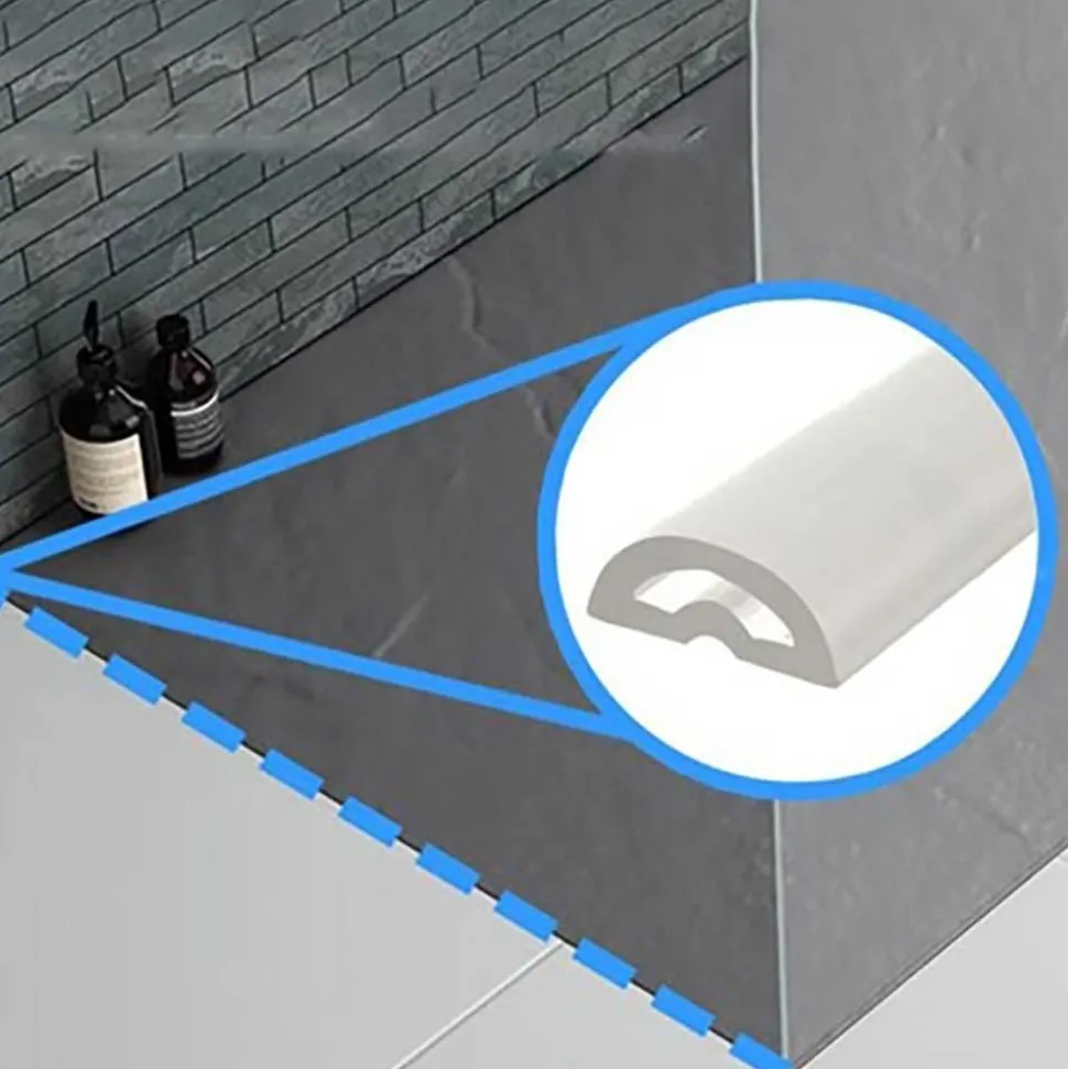 Uniblade Chameleon Rubber Threshold Wet Room Floor Seal