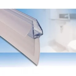 Uniblade Universal Shower Screen Seal for Straight or Curved 3-8mm Glass
