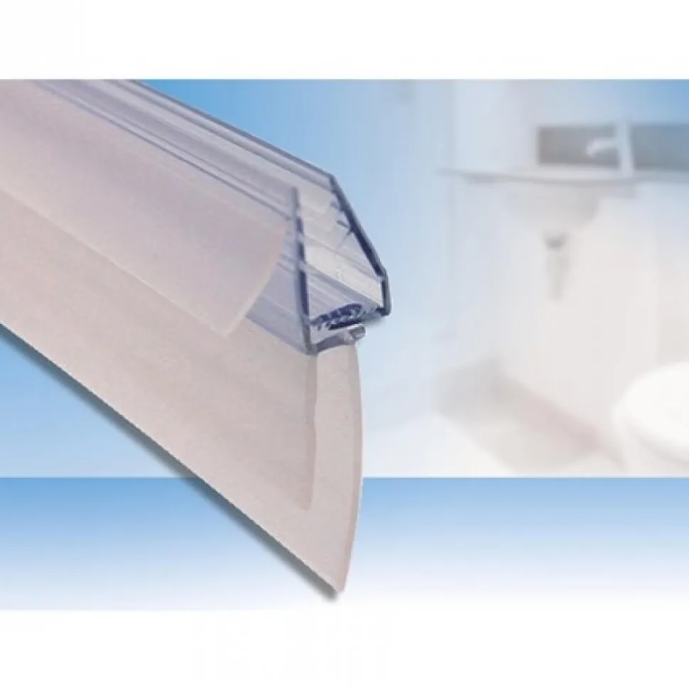 Uniblade Universal Shower Screen Seal for Straight or Curved 3-8mm Glass