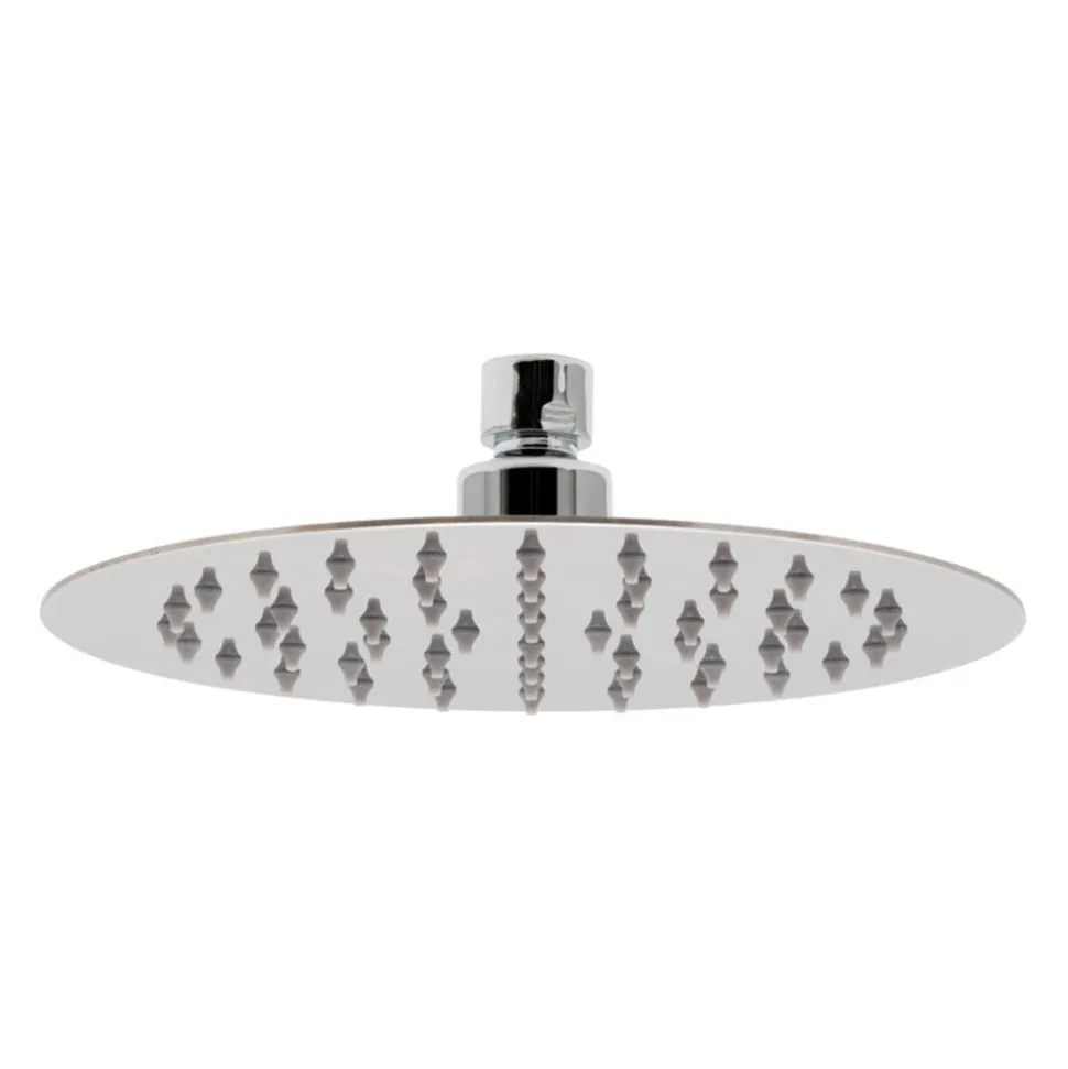 Vado Aquablade Slim Line Easy Clean Round Shower Head 200mm (8")