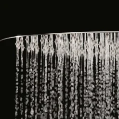 Vado Aquablade Slim Line Easy Clean Oval Shower Head 200x300mm