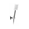 Vado Aquablade Square Mini Shower Kit With Integrated Outlet And Bracket