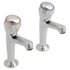 Vado Astra Contract High Neck Sink Pillar Taps