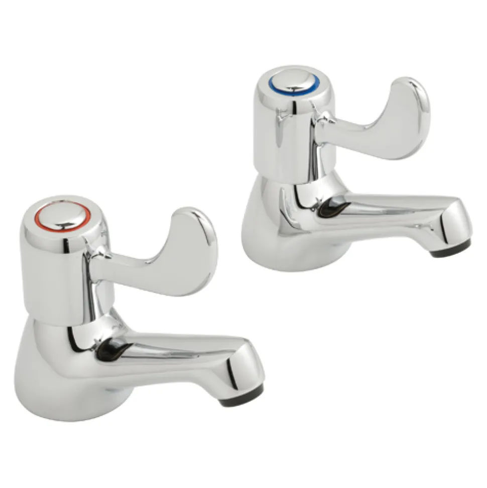 Vado Astra Lever Basin Pillar Taps