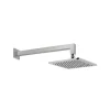 Vado Atmosphere Air Injection Square Aerated Shower Head 200 x 200mm with Arm