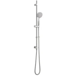Vado Atmosphere 5 Function Air-Injection Slide Rail Shower Kit with Integrated Outlet - Chrome