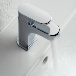 Vado Life Cloakroom Basin Mixer with Universal Clicker Waste